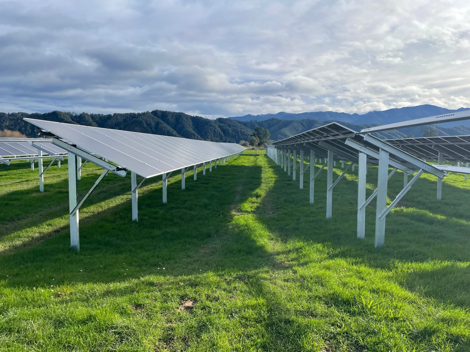 Reefton solar project, view 2