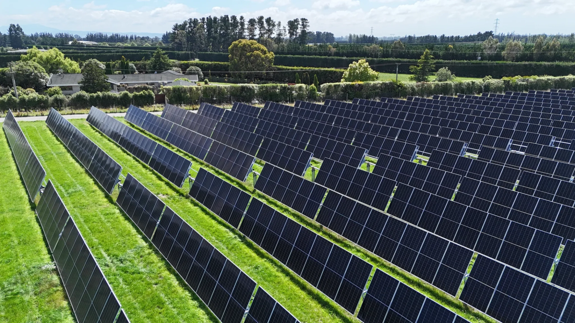 Waimakariri 1 solar project, view 3