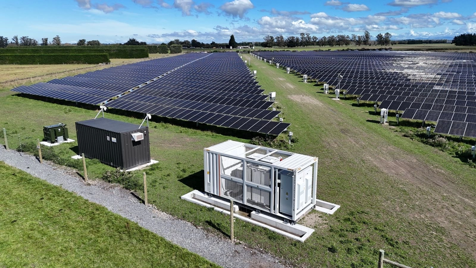Ashburton 2 solar project, view 2
