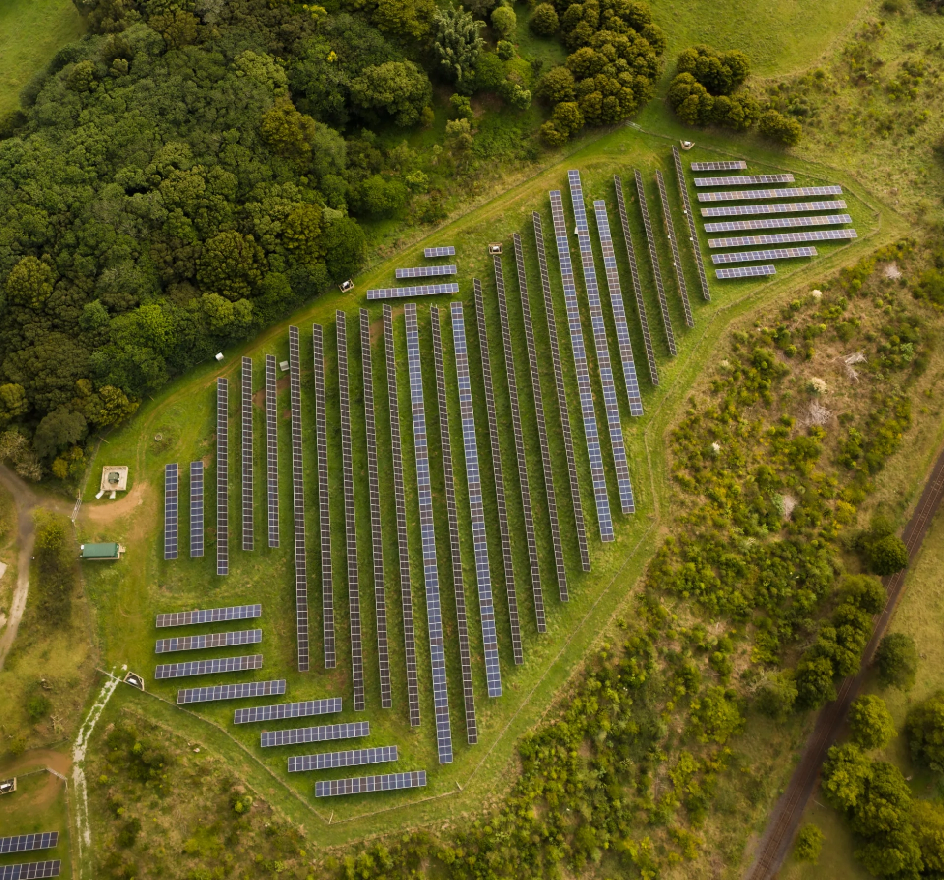 Waiuku solar project, view 6