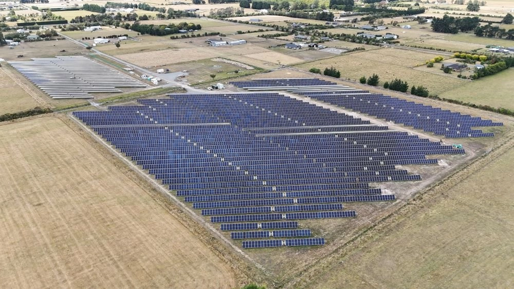 Carterton 1 solar farm in the Wairarapa