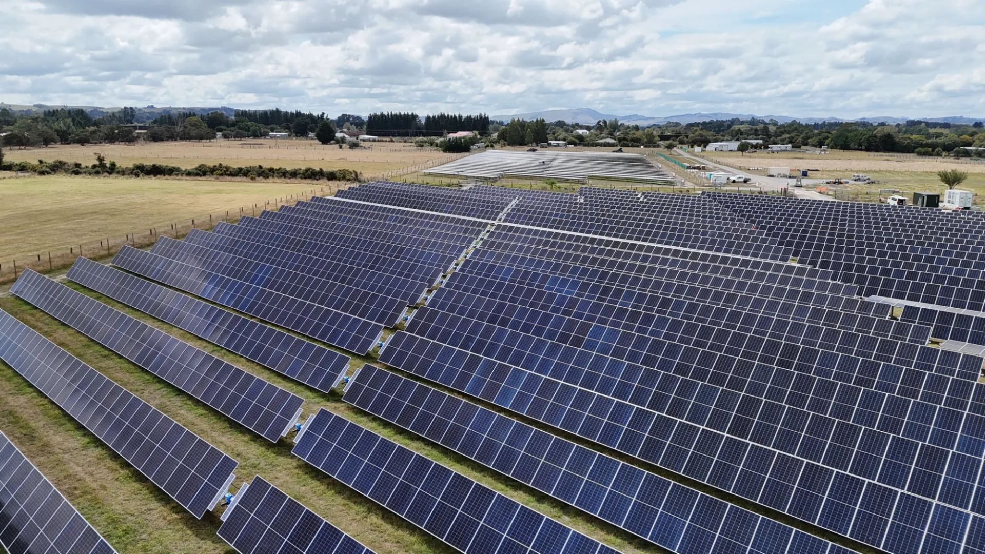 Carterton 1 solar project, view 2